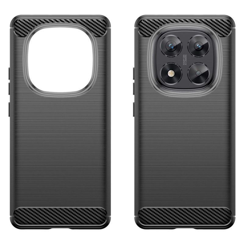 Cover Til Xiaomi Redmi Note 14 Pro 5g Børstet Kulfiber