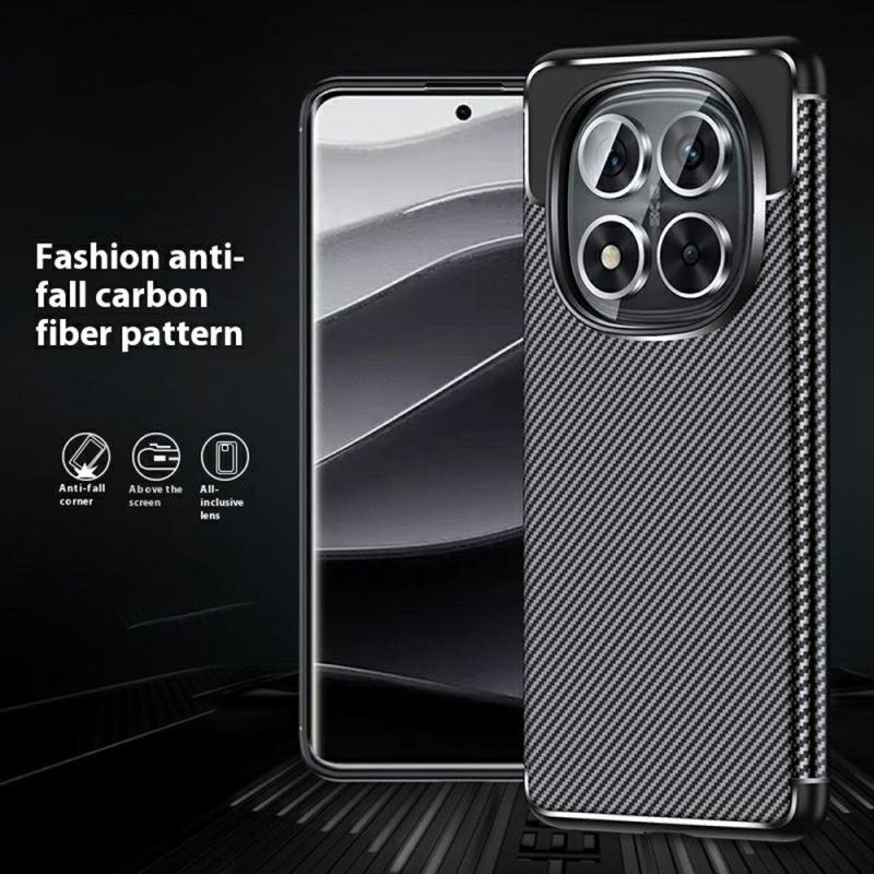 Cover Til Xiaomi Redmi Note 14 Pro 5g Klassisk Kulfiber