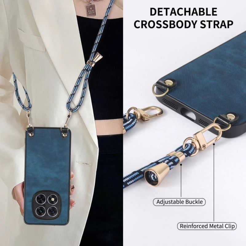 Cover Til Xiaomi Redmi Note 14 Pro 5g Lædereffekt