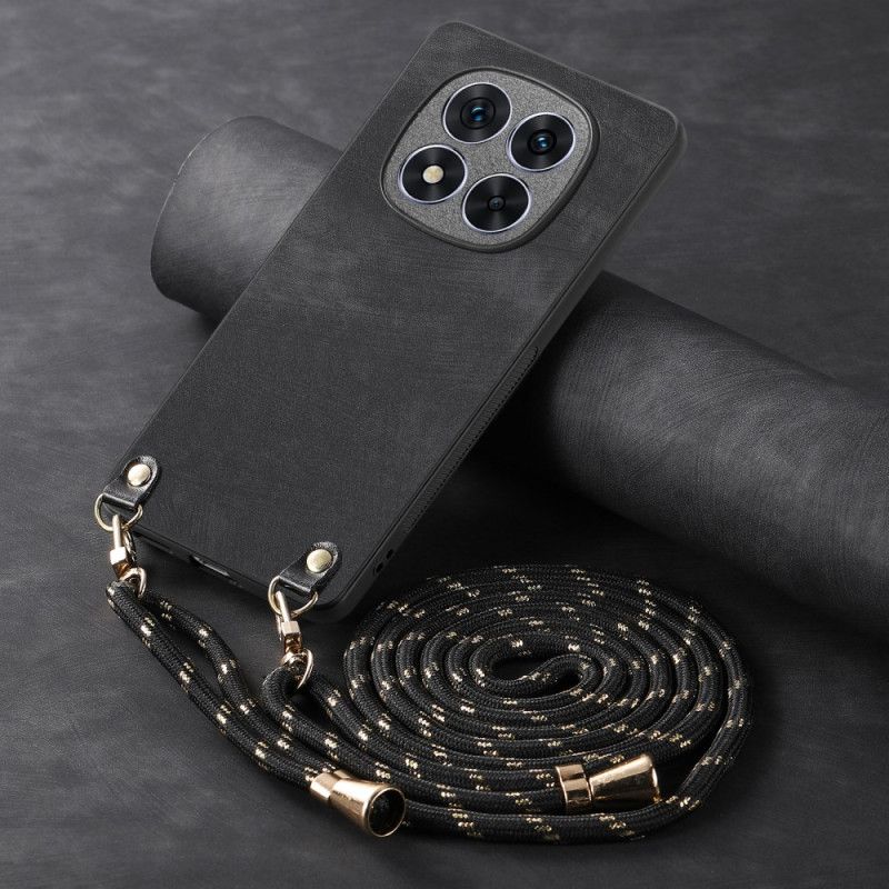 Cover Til Xiaomi Redmi Note 14 Pro 5g Lædereffekt