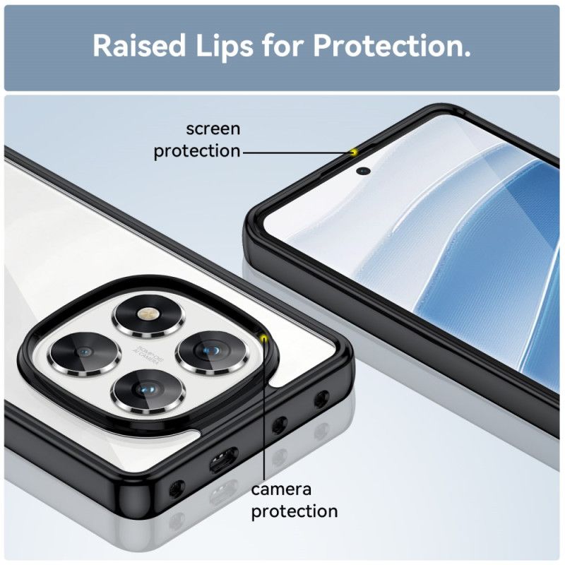 Cover Xiaomi Redmi Note 14 Pro 5g Akryl Og Silikone