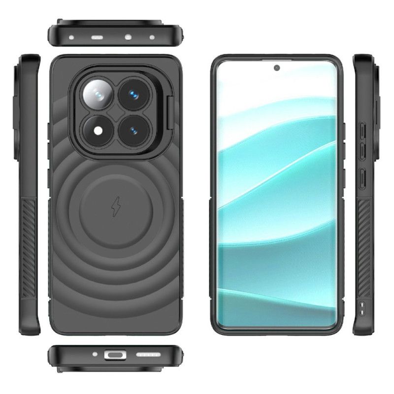 Cover Xiaomi Redmi Note 14 Pro 5g Kompatibel Med Magsafe Stativ