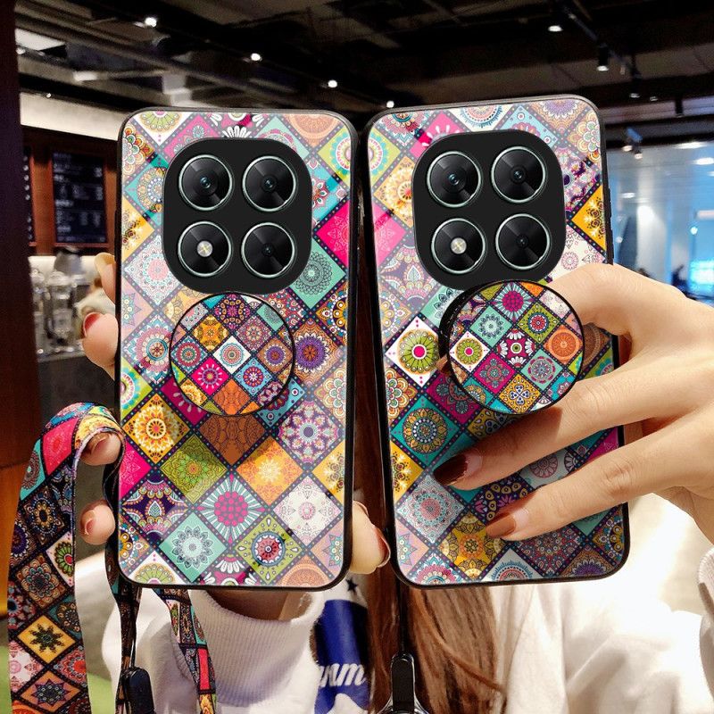 Cover Xiaomi Redmi Note 14 Pro 5g Patchwork-rem Og Ringholder