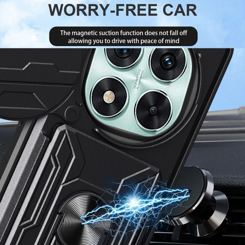 Cover Xiaomi Redmi Note 14 Pro 5g Skydeligt Kameradæksel Og Stativ