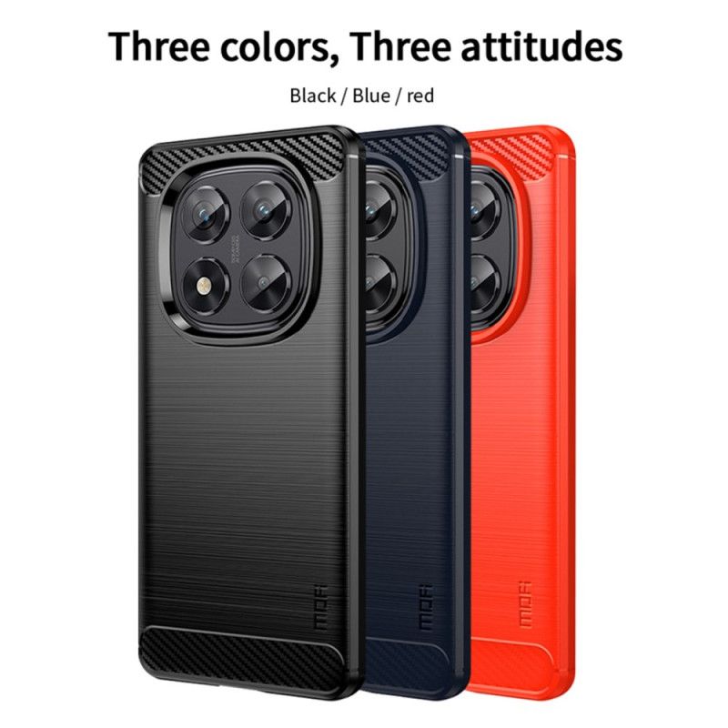 Cover Xiaomi Redmi Note 14 Pro 5g Telefon Etui Børstet Kulfiber