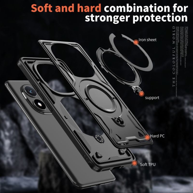 Cover Xiaomi Redmi Note 14 Pro 5g Telefon Etui Roterende Stativ Og Magsafe-kompatibilitet