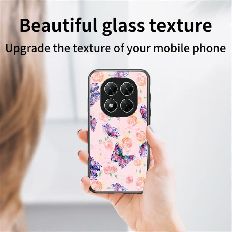 Cover Xiaomi Redmi Note 14 Pro 5g Telefon Etui Sommerfugleserie