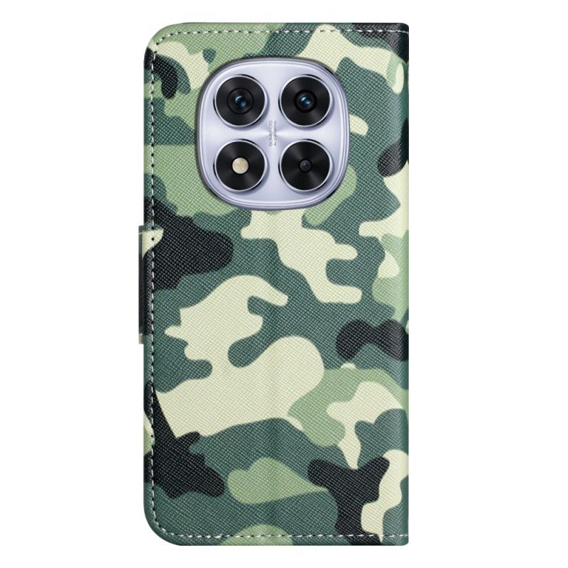 Flip Cover Til Xiaomi Redmi Note 14 Pro 5g Camouflage