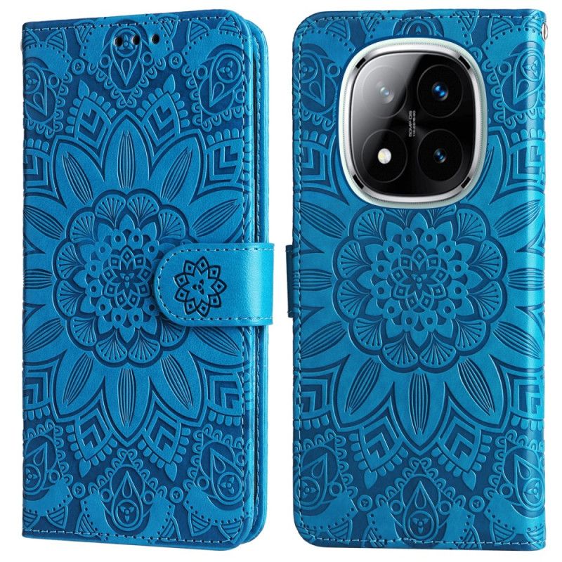 Flip Cover Til Xiaomi Redmi Note 14 Pro 5g Flamboyant Mandala