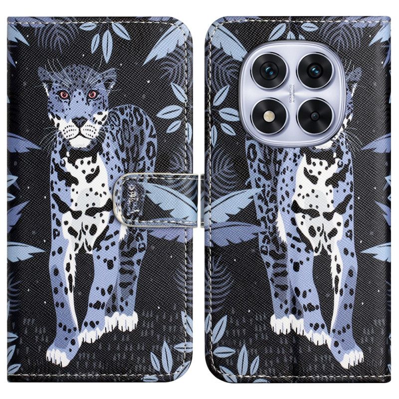 Flip Cover Til Xiaomi Redmi Note 14 Pro 5g Leopardprint