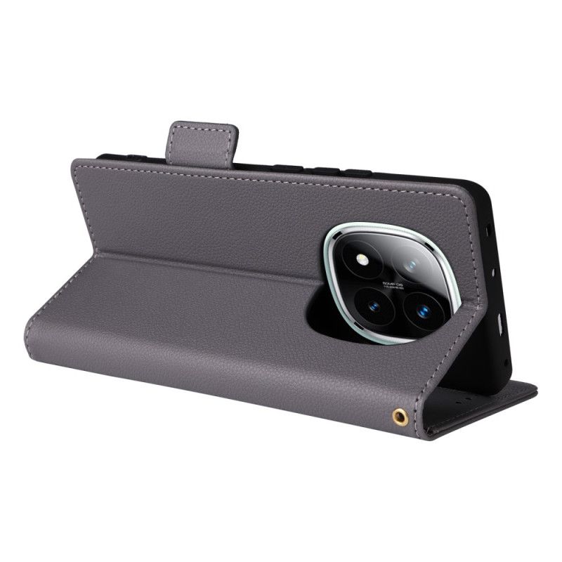 Flip Cover Til Xiaomi Redmi Note 14 Pro 5g Tekstureret Removerflade