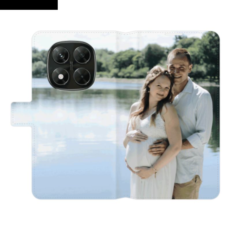 Flip Cover Til Xiaomi Redmi Note 14 Pro 5g Tilpasset