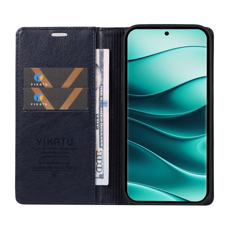 Flip Cover Til Xiaomi Redmi Note 14 Pro 5g Ykatu Vintage