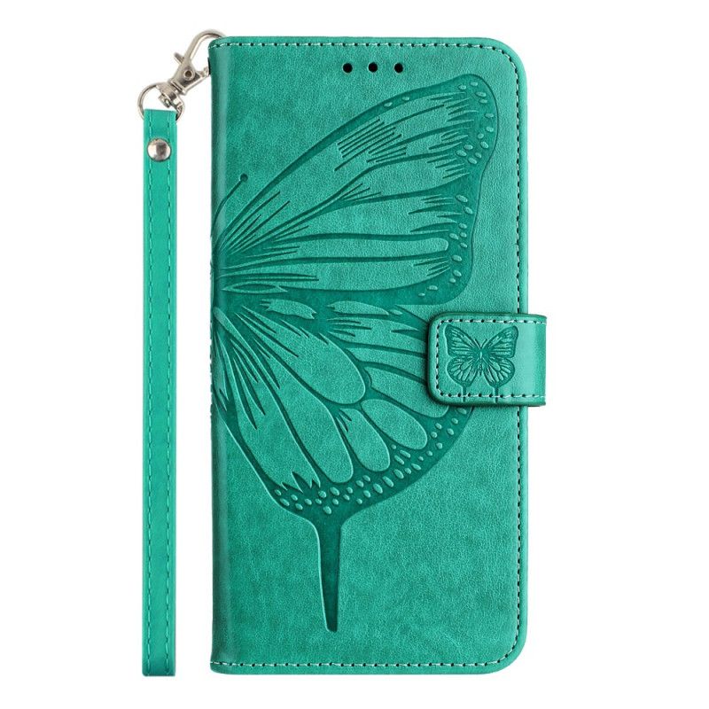 Flip Cover Xiaomi Redmi Note 14 Pro 5g Grafisk Sommerfugl