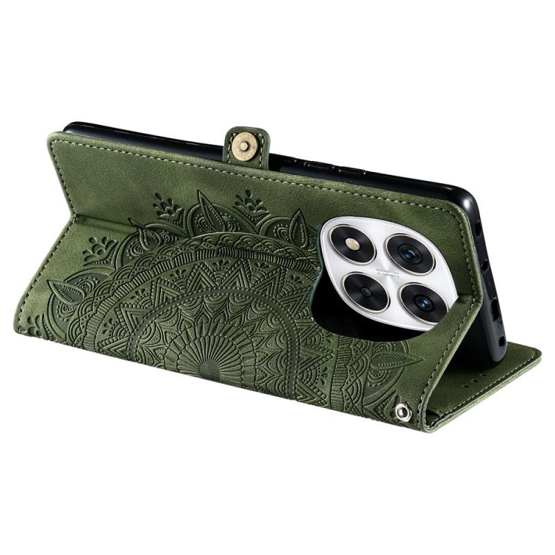 Flip Cover Xiaomi Redmi Note 14 Pro 5g Mandala Ruskindseffekt