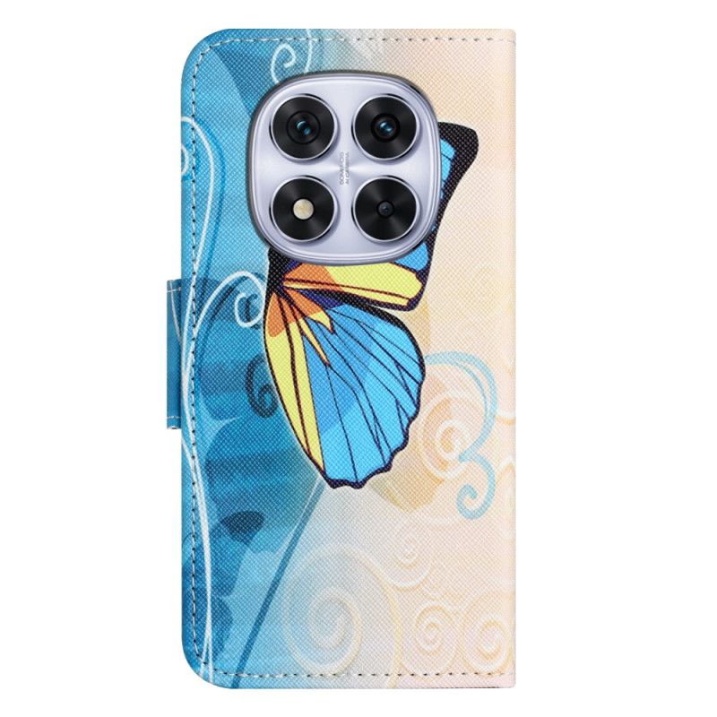 Flip Cover Xiaomi Redmi Note 14 Pro 5g Sommerfugleprint