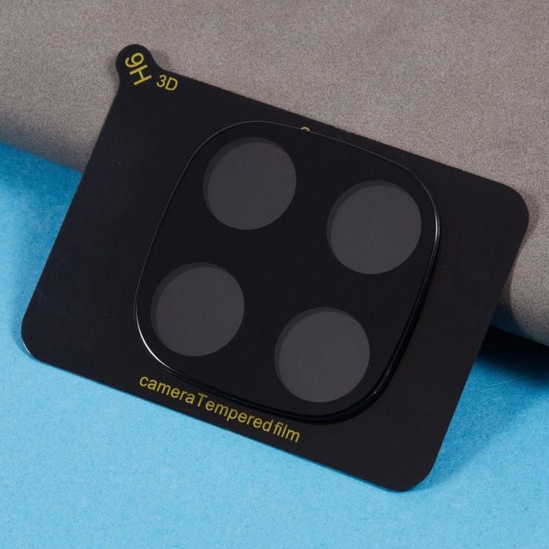 Kameralinsebeskytter Til Xiaomi Redmi Note 14 Pro 5g / Poco X7 (sort Version)