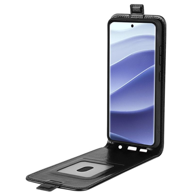 Læder Cover Xiaomi Redmi Note 14 Pro 5g Lodret Klap