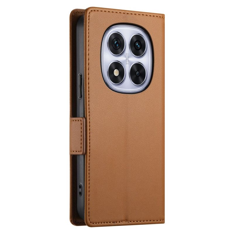 Læder Cover Xiaomi Redmi Note 14 Pro 5g Stilfuld