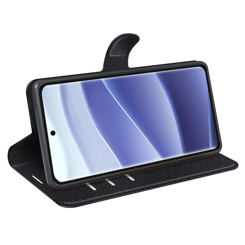 Læder Cover Xiaomi Redmi Note 14 Pro 5g Telefon Etui Klassisk Litchi-kunstlæder