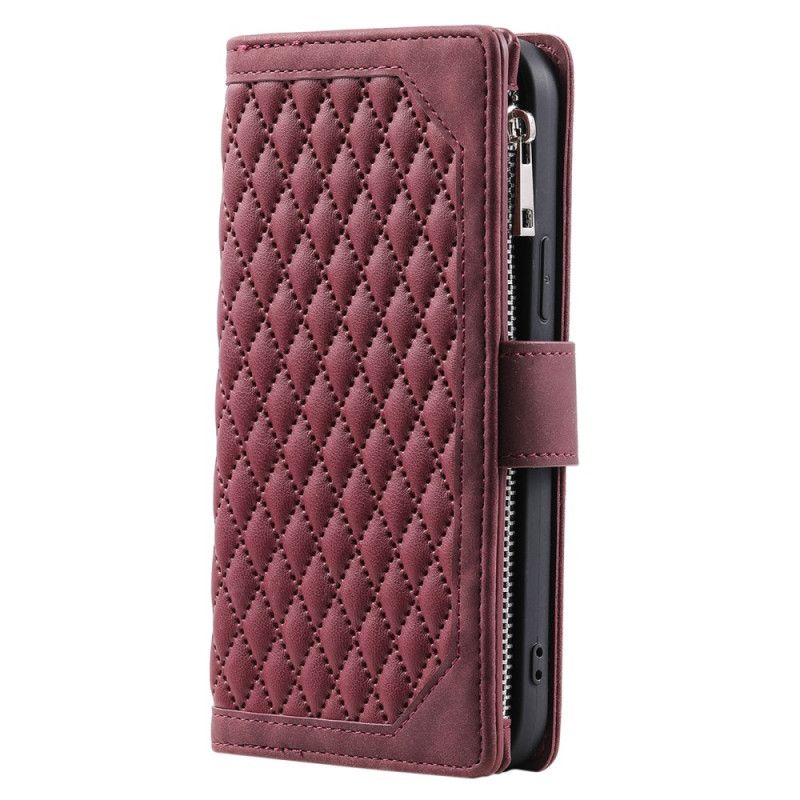 Læder Cover Xiaomi Redmi Note 14 Pro 5g Telefon Etui Quiltet Pung