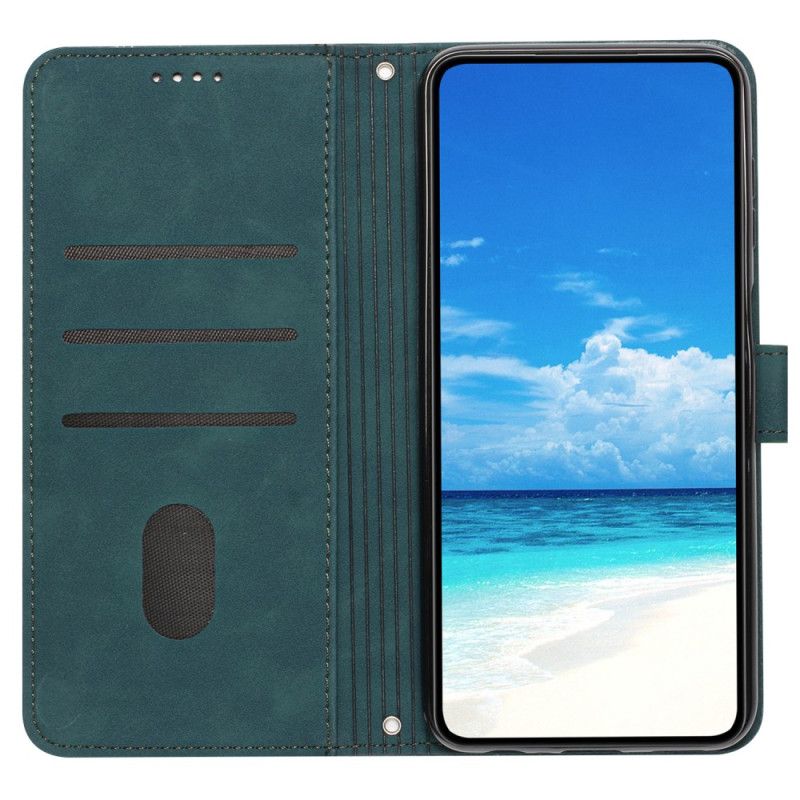 Læder Cover Xiaomi Redmi Note 14 Pro 5g Telefon Etui Smil