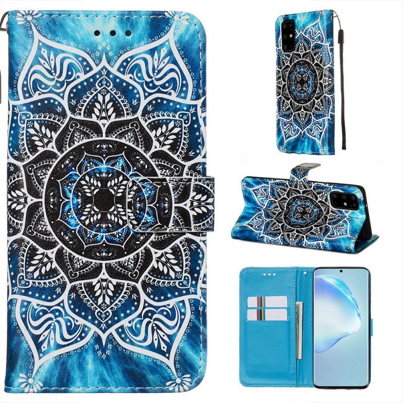 Flip Cover Læder Samsung Galaxy S20 Plus / S20 Plus 5G Mandala På Himlen