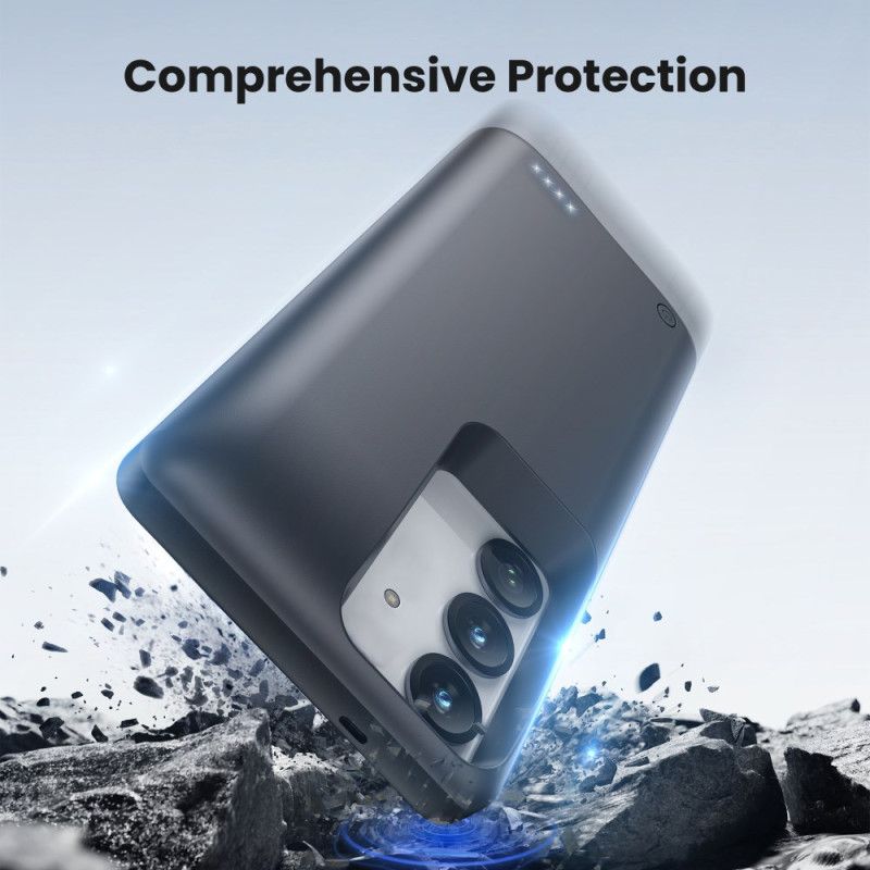 10000mah Eksternt Battericover Til Samsung Galaxy S25 / S24