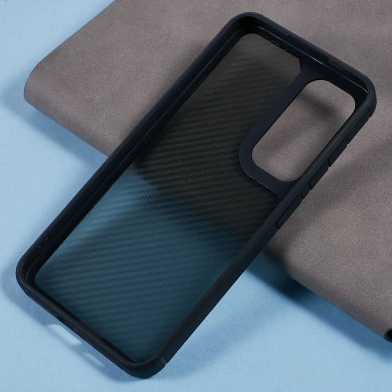 Cover Samsung Galaxy S25 5g Gennemsigtig Kulfibertekstur