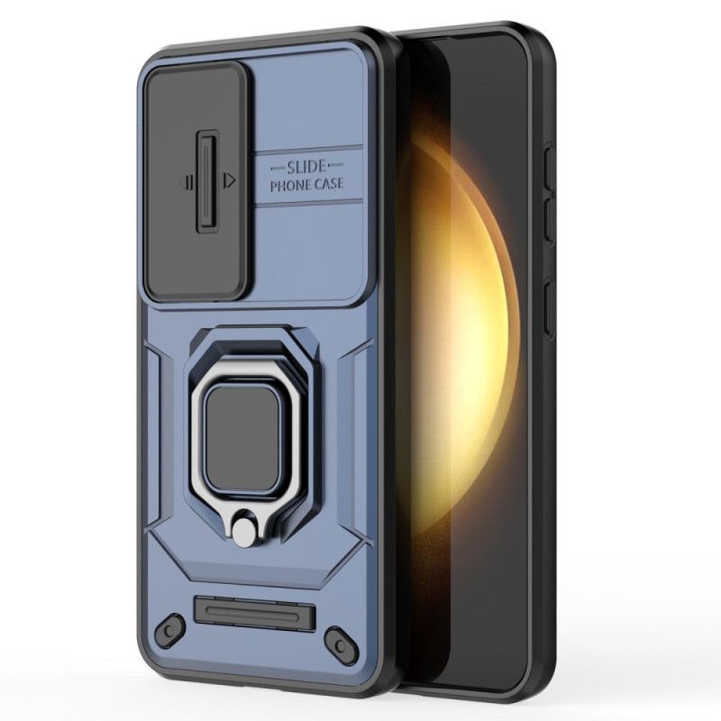 Cover Samsung Galaxy S25 5g Holdbart Ringetui Med Kamerabeskytter