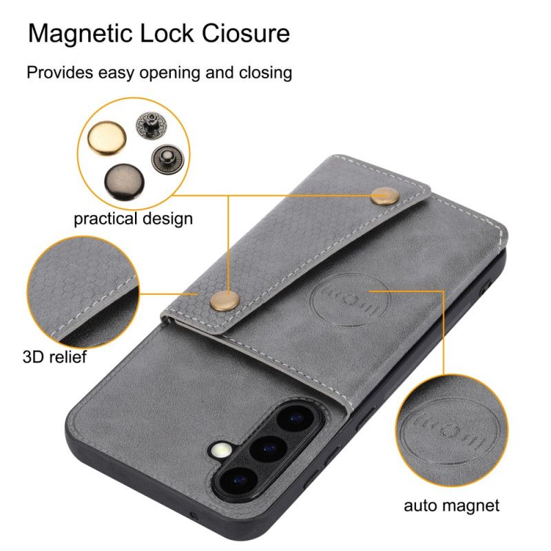 Cover Samsung Galaxy S25 5g Kortholder Og Stativ