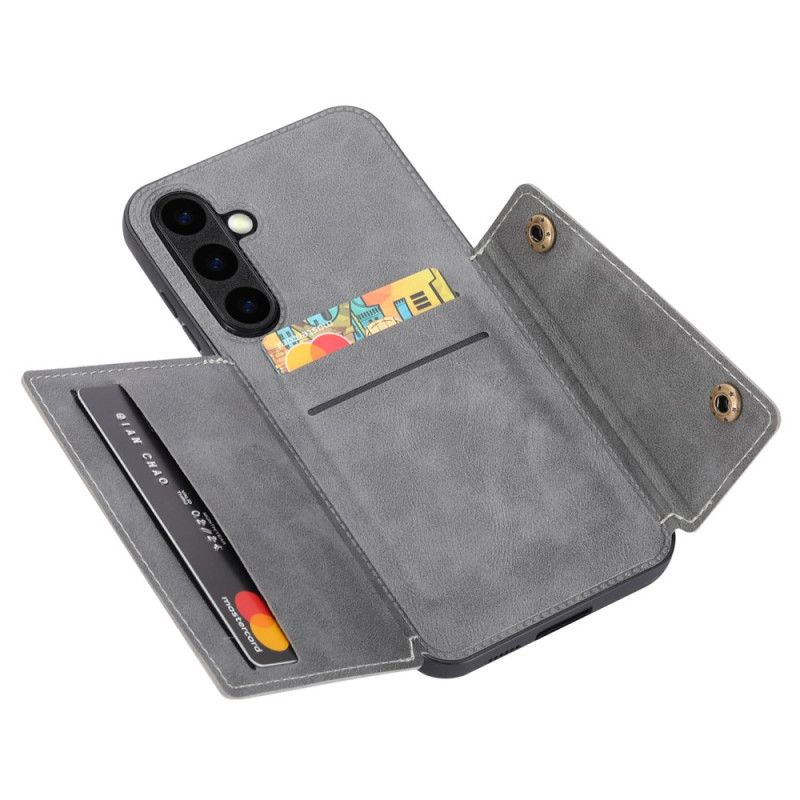 Cover Samsung Galaxy S25 5g Kortholder Og Stativ