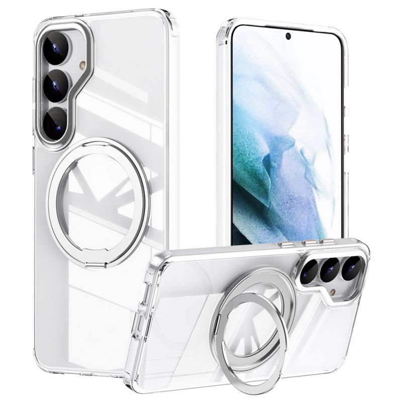 Cover Samsung Galaxy S25 5g Magsafe-kompatibel Enkel Med Stativ