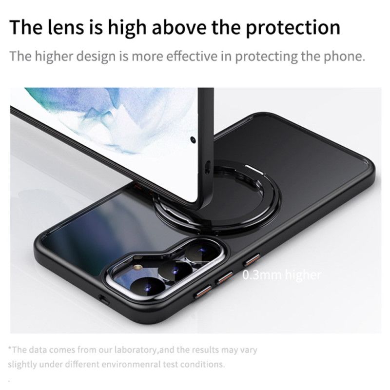 Cover Samsung Galaxy S25 5g Magsafe-kompatibel Enkel Med Stativ