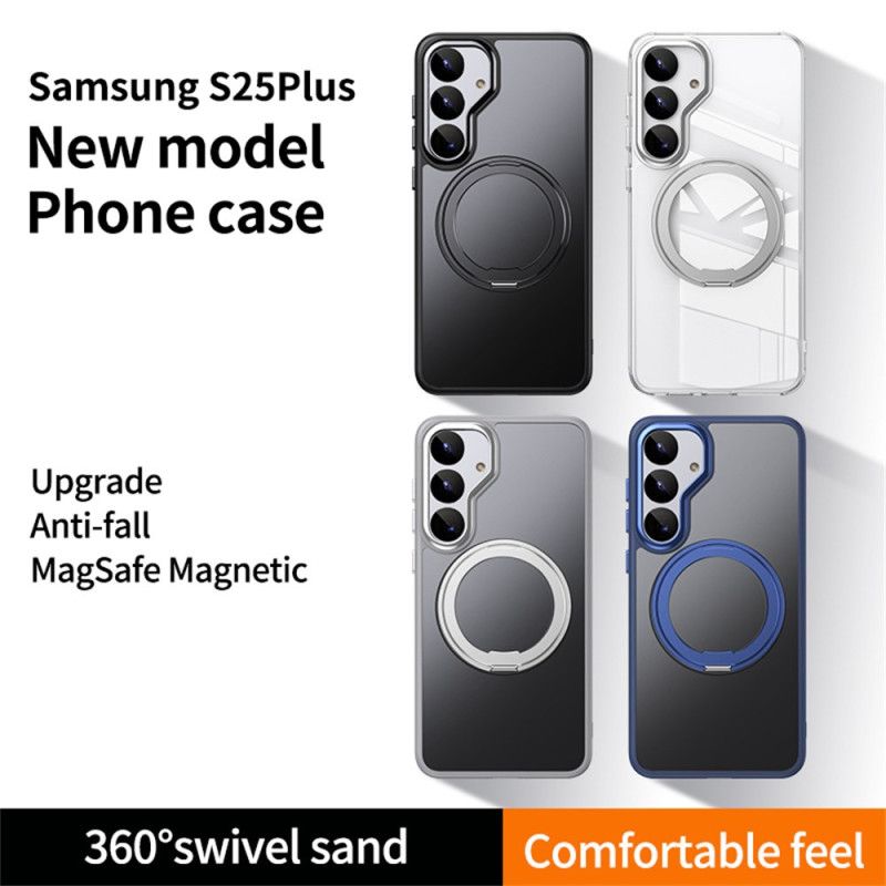 Cover Samsung Galaxy S25 5g Magsafe-kompatibel Enkel Med Stativ