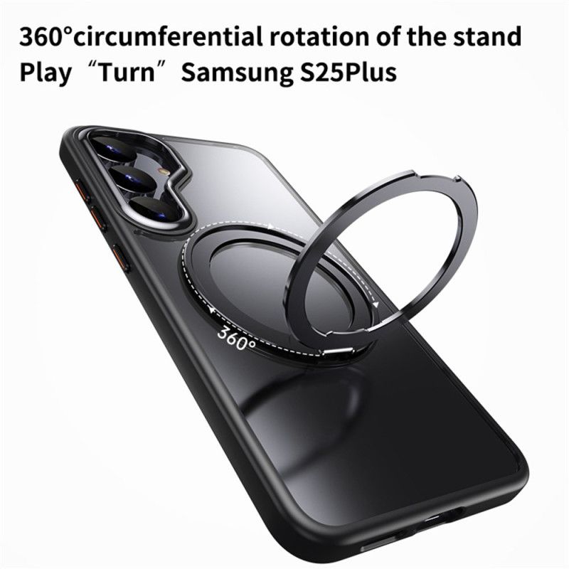 Cover Samsung Galaxy S25 5g Magsafe-kompatibel Enkel Med Stativ