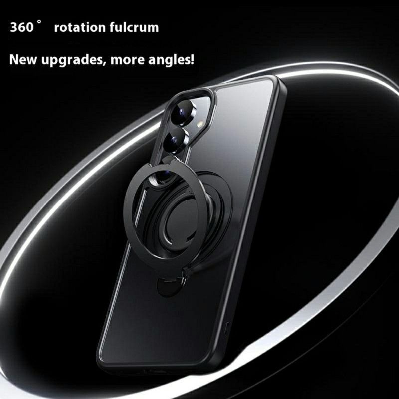 Cover Samsung Galaxy S25 5g Magsafe-kompatibel Med Roterende Stativ