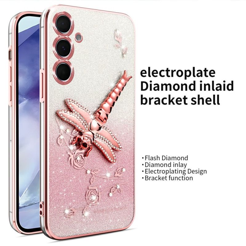 Cover Samsung Galaxy S25 5g Med Kadem Dragonfly-stativ