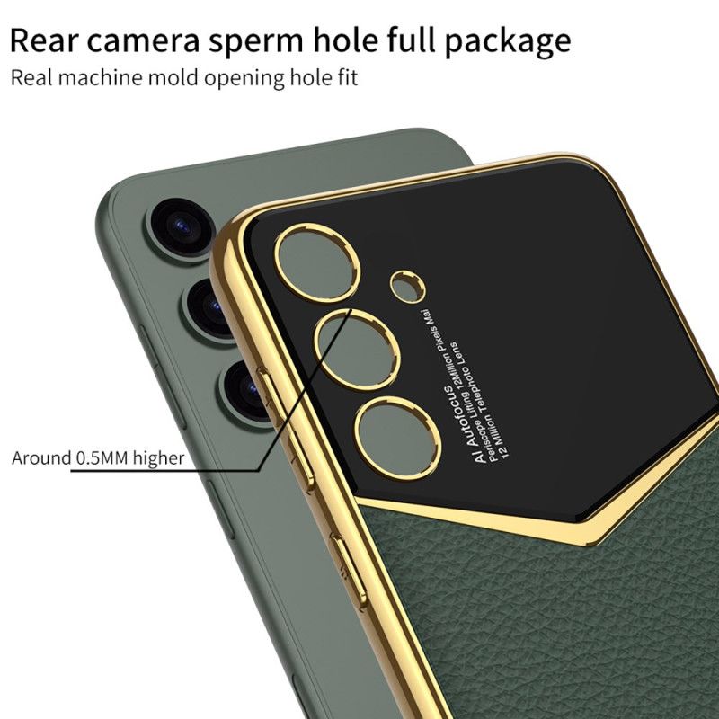 Cover Samsung Galaxy S25 5g Metallisk Kant