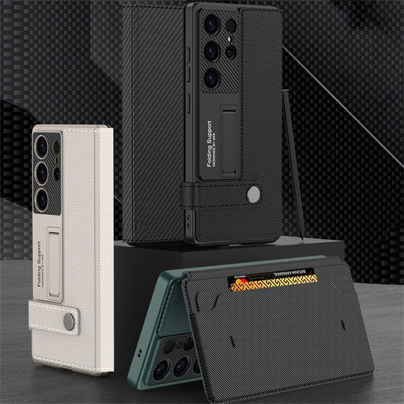 Cover Samsung Galaxy S25 5g Premium Kortholder Og Stander