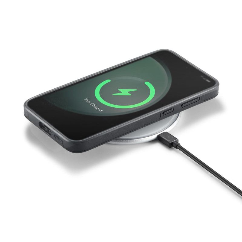 Cover Samsung Galaxy S25 5g Telefon Etui Dg.ming Lædereffekt