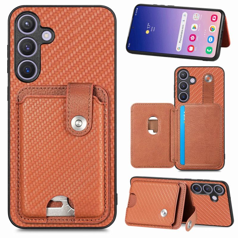Cover Samsung Galaxy S25 5g Telefon Etui Hybrid Kortholder