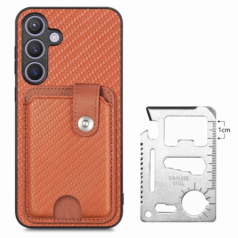 Cover Samsung Galaxy S25 5g Telefon Etui Hybrid Kortholder