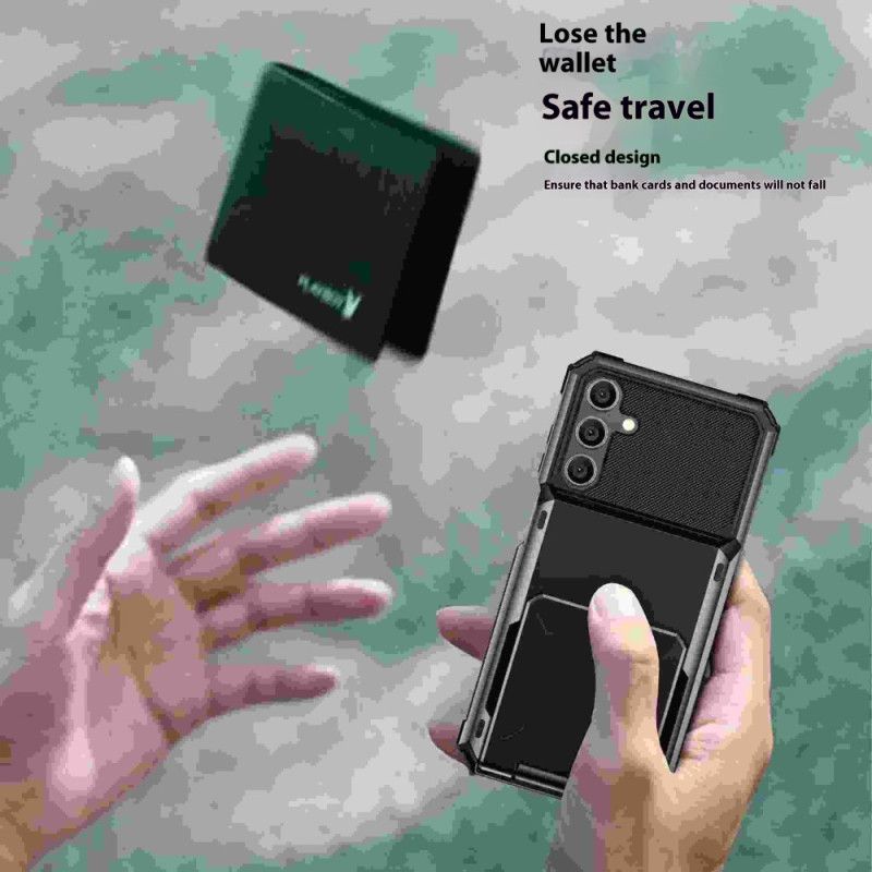 Cover Samsung Galaxy S25 5g Telefon Etui Integreret Kortholder