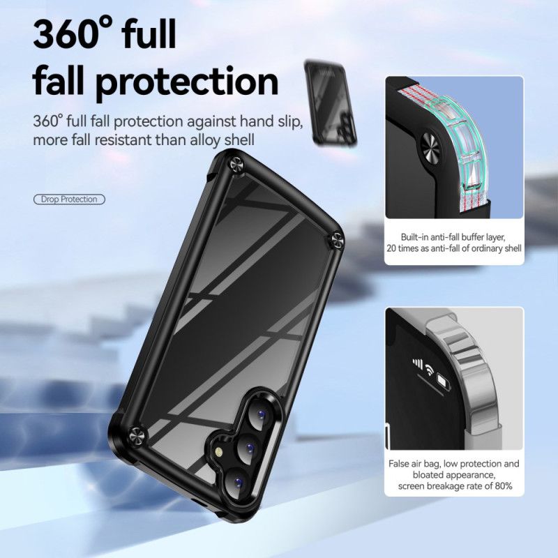 Cover Samsung Galaxy S25 5g Telefon Etui Klar Med Silikonekanter