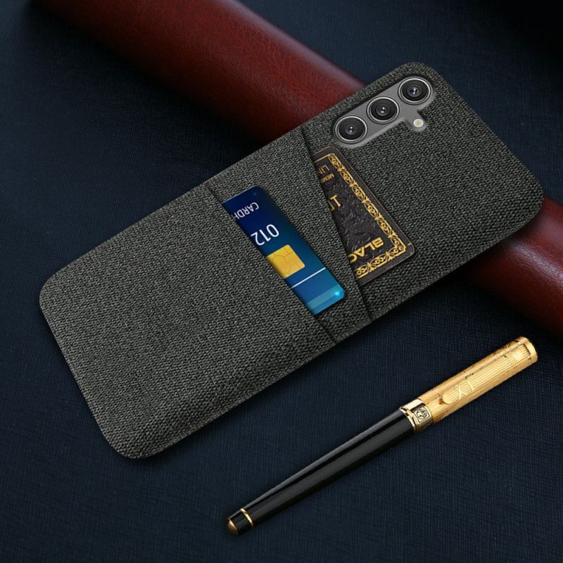 Cover Samsung Galaxy S25 5g Telefon Etui Kortholder I Stof