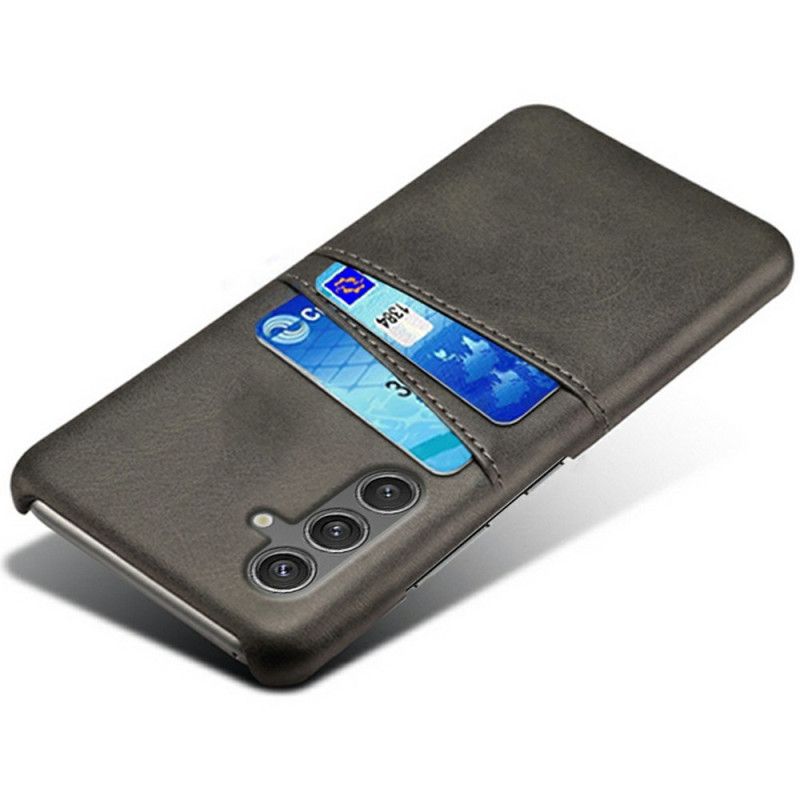 Cover Samsung Galaxy S25 5g Telefon Etui Kortholder Med Lædereffekt
