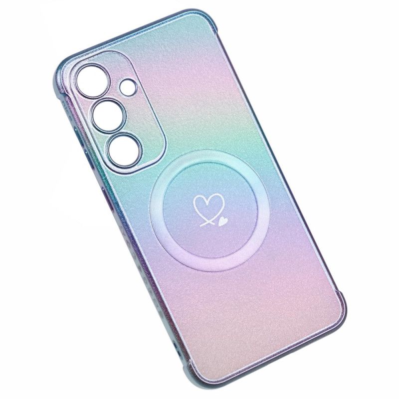 Cover Samsung Galaxy S25 5g Telefon Etui Magnetisk Hjerte