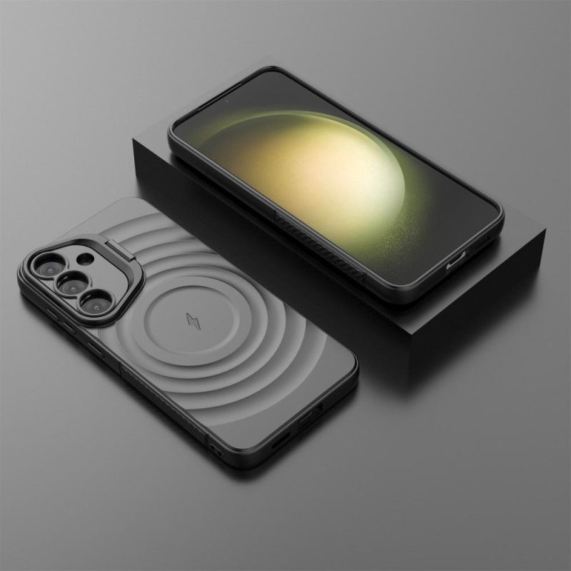 Cover Samsung Galaxy S25 5g Telefon Etui Magsafe-kompatibel Med Stativ