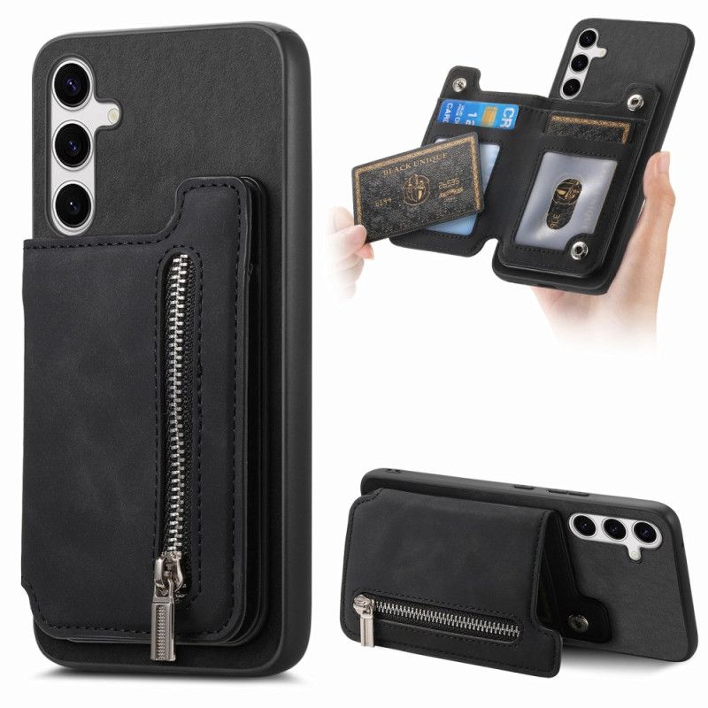Cover Samsung Galaxy S25 5g Telefon Etui Med Aftagelig Magnetisk Kortholder